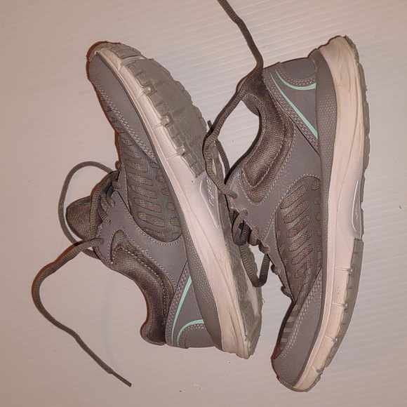 GreyUsed👣 ryka Memory Foam Fashion Sneakers Used Flex Sole - Picture 7 of 17